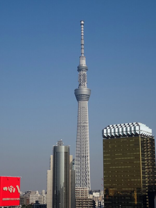 ТВ башня "Tokyo Skytree" "Небесное дерево" Токио Япония - wea *