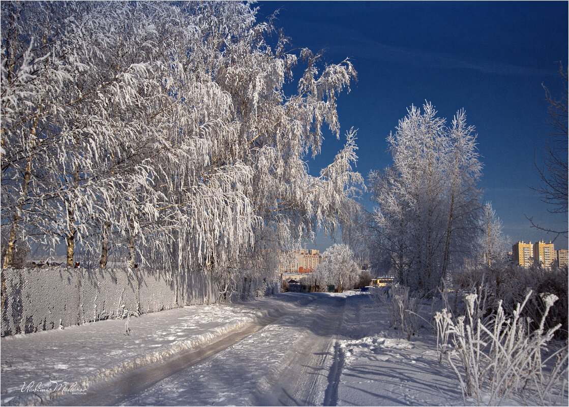 "Зима за городом"© - Владимир Макаров