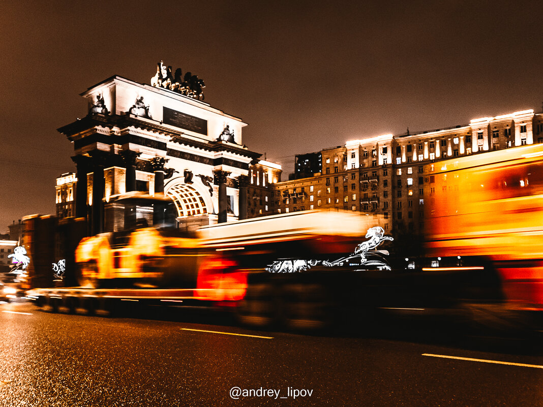 ночной трафик Москвы - Андрей Липов