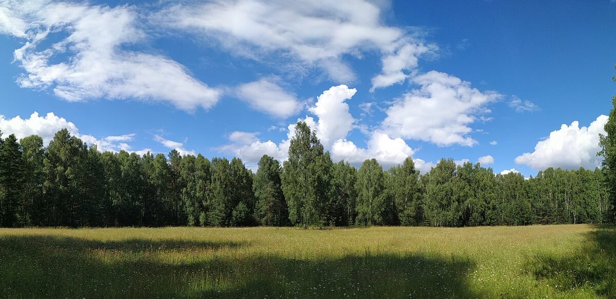 Пейзаж с облаками - Олег Денисов