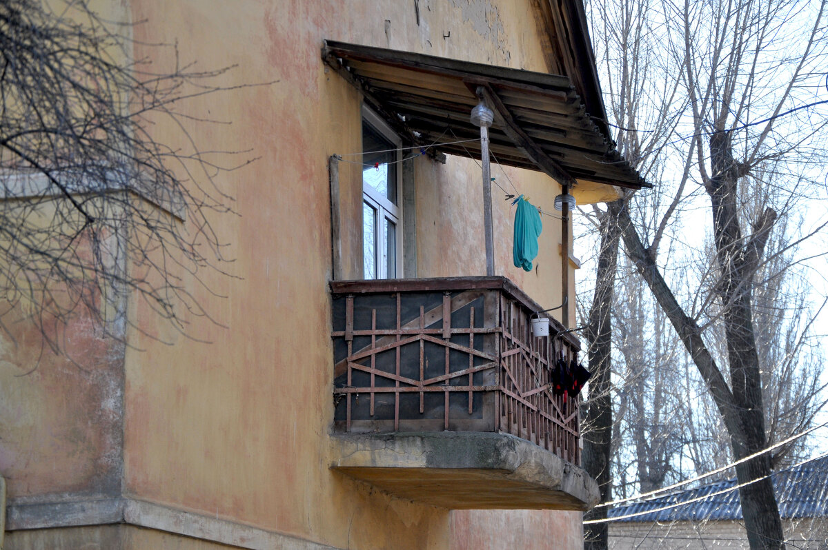 Балкон с крышей - Татьяна 