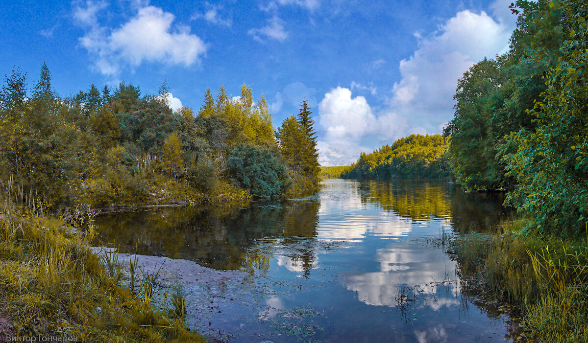 озеро, Бокситогорск - Laryan1 