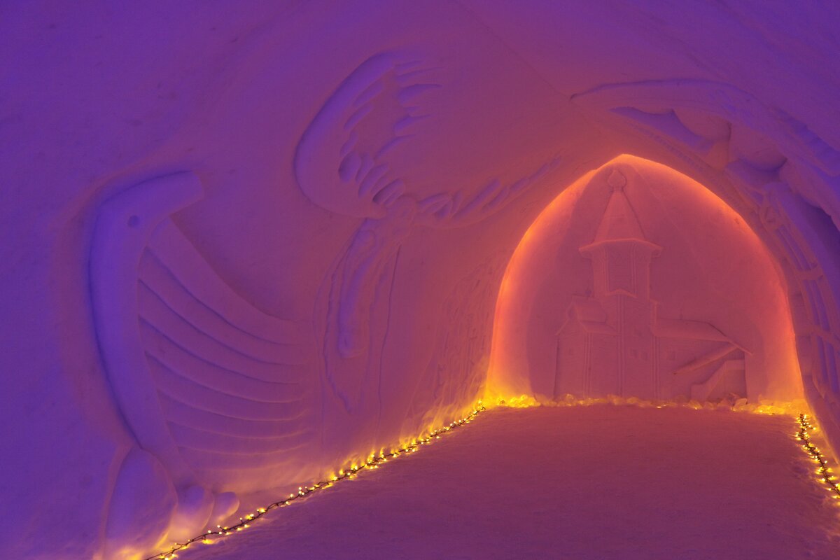 Залы снежной пещеры - Ольга 