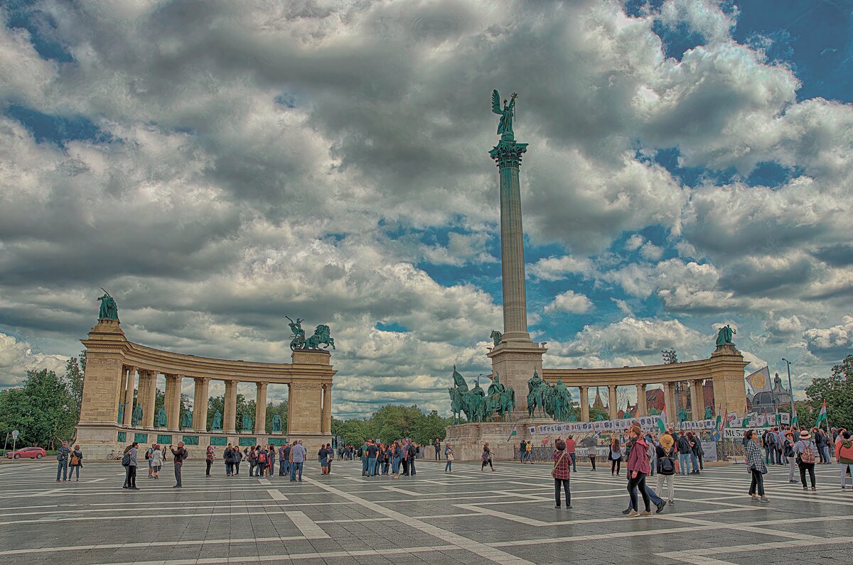 Площадь героев, Будапешт - ujgcvbif 