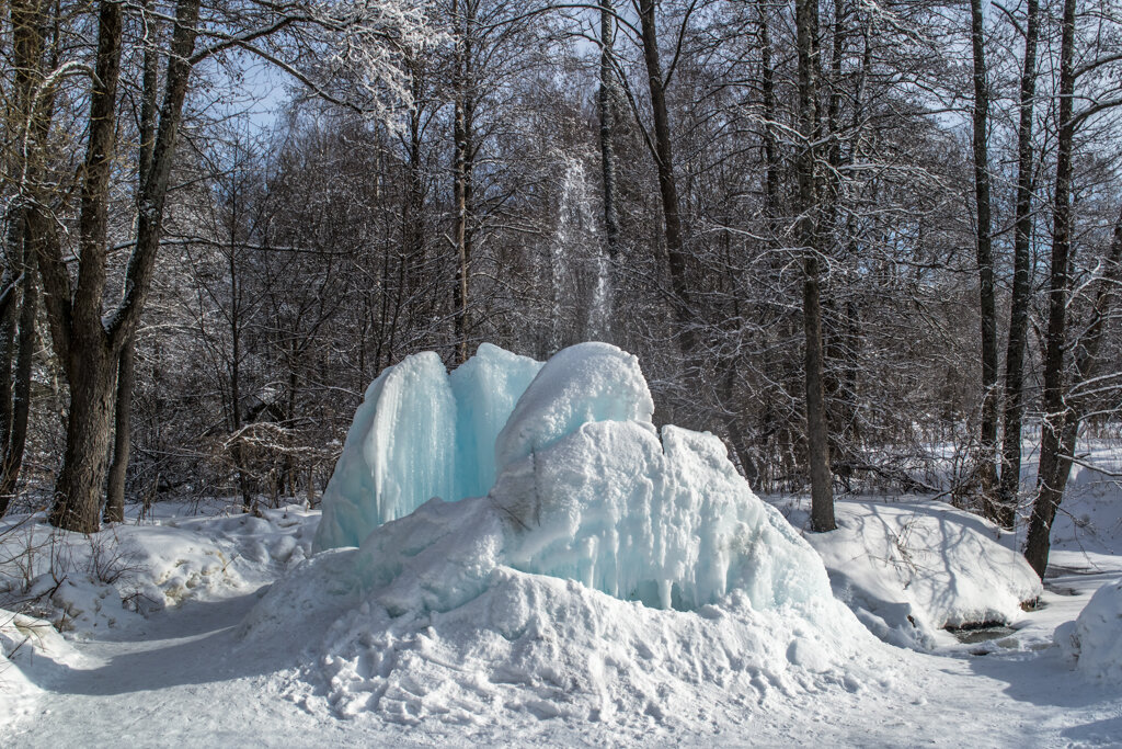 Судогодский фонтан в морозную зиму - Сергей Цветков