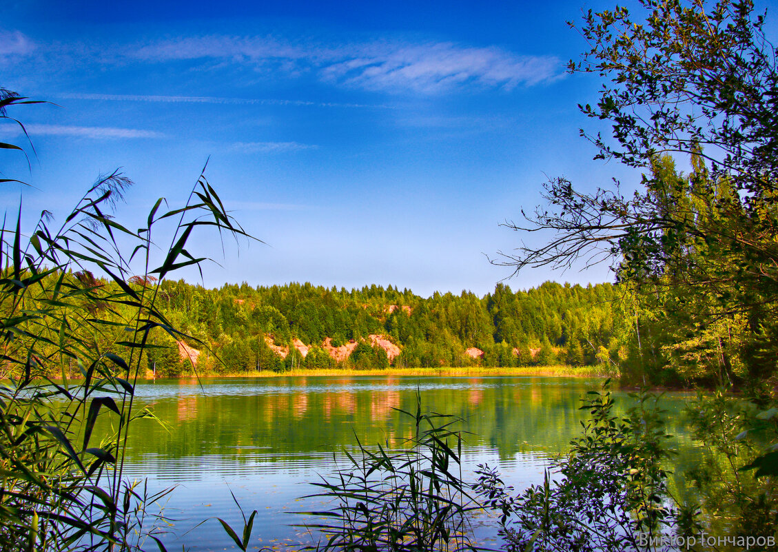 озеро,Веселецкий карьер; Бокситогорск - Laryan1 