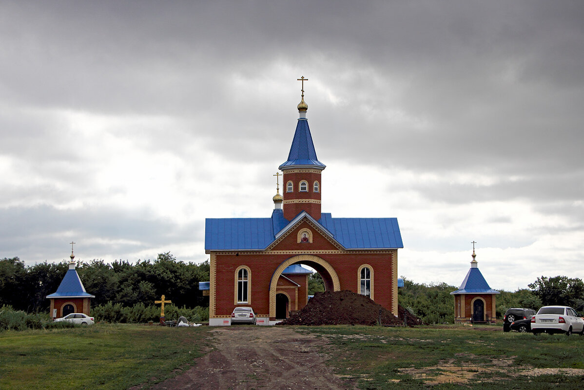Строительство Чагринского монастыря. Самарская область - MILAV V