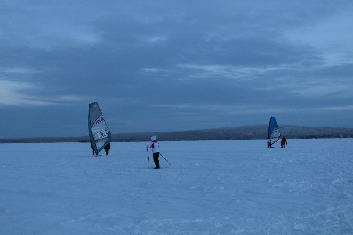 Спорт в полярных сумерках - Ольга 