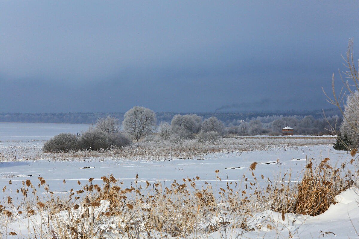 Зимой на Плещеевом озере - Александр Сивкин