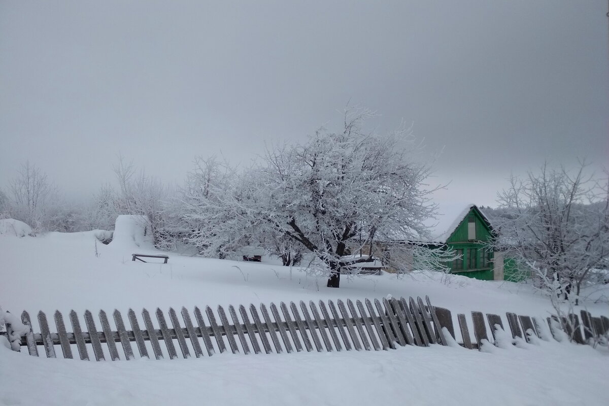 Зимний пейзаж - Юрий Кирьянов