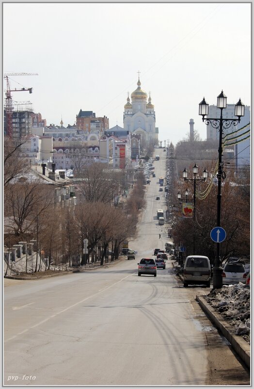 Город Хабаровск, ул.Тургенева - Владимир Попов