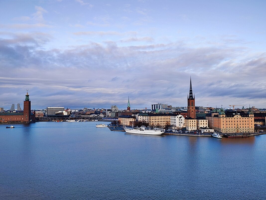 Панорама Стокгольма Швеция Скандинавия - wea *