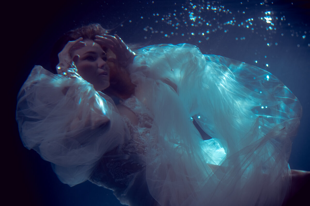 под водой - Nina Aleksandrova
