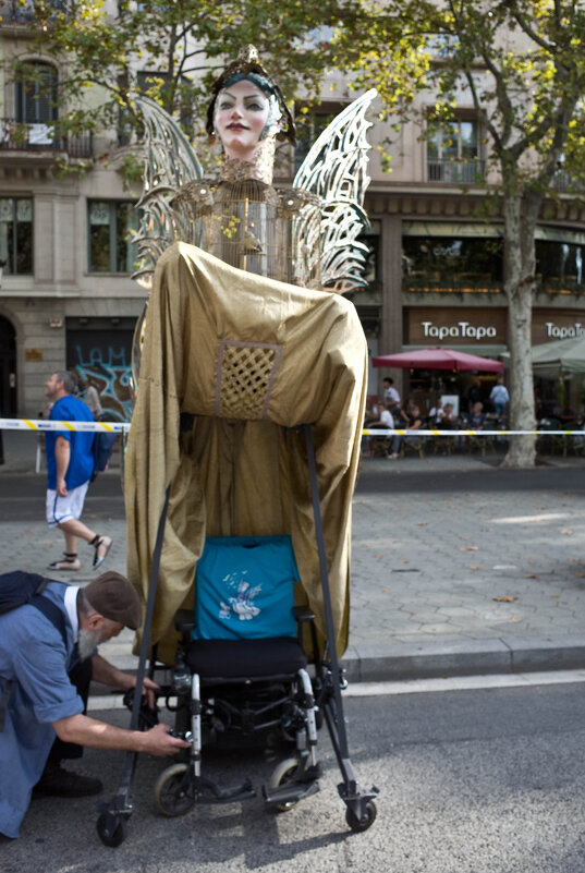 Куклы-гиганты, Испания, Барселона - Андрей ТOMА©