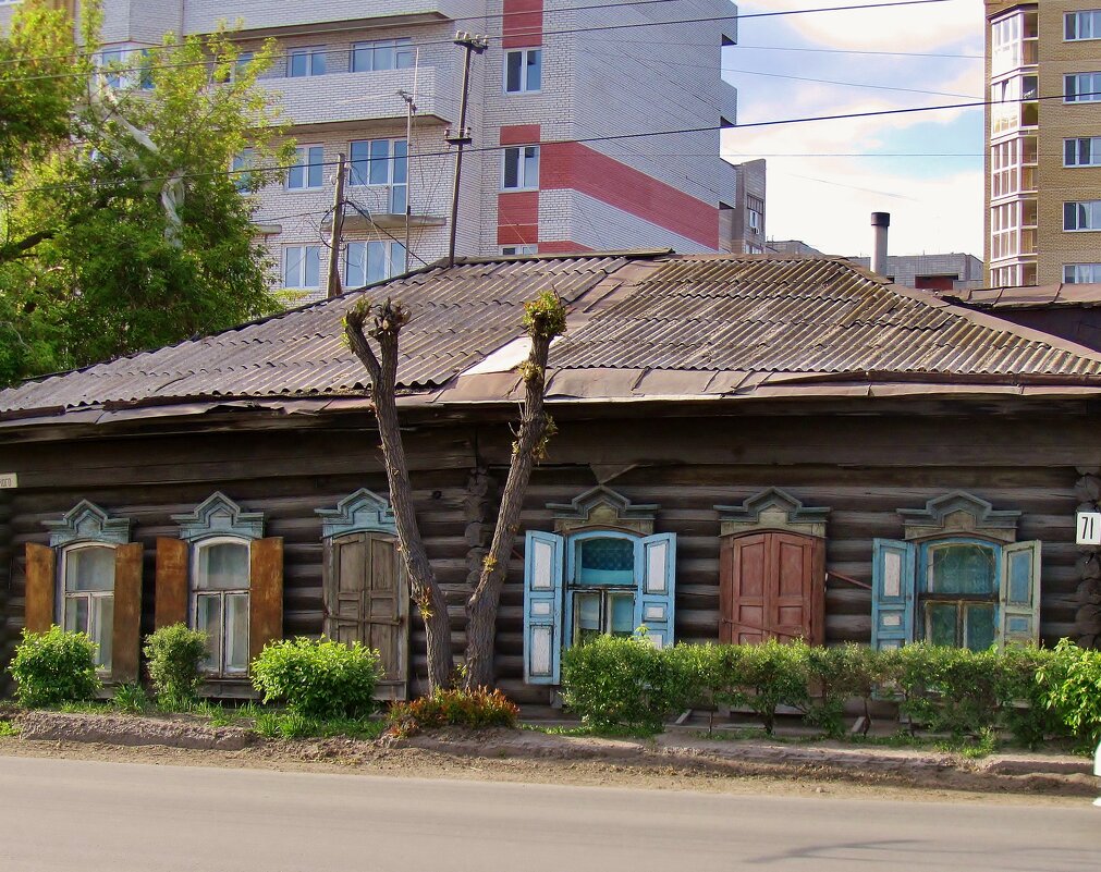 ..деревянные дома Омска.. - galalog galalog