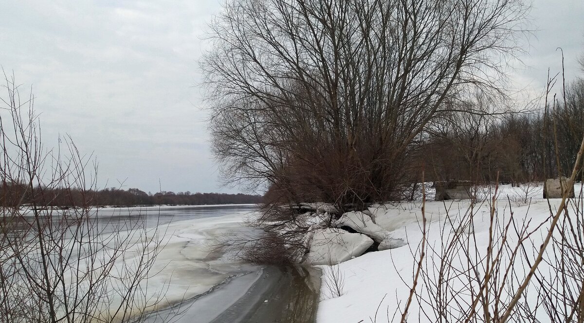 Ломает лёд река Ока - Galina Solovova