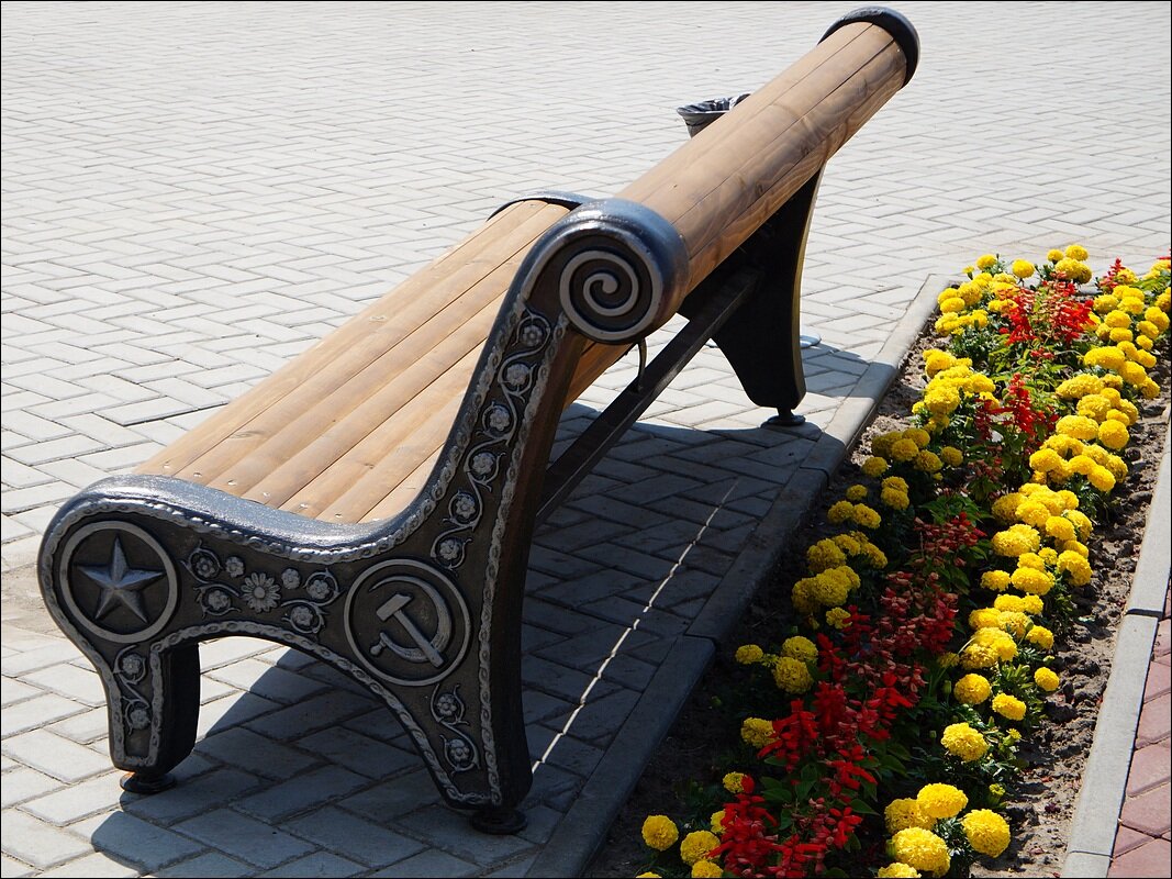Стилизованная скамейка - Сеня Белгородский