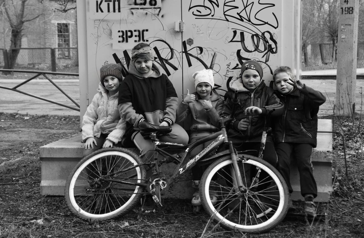 Фотосессия с велосипедом - Евгения 