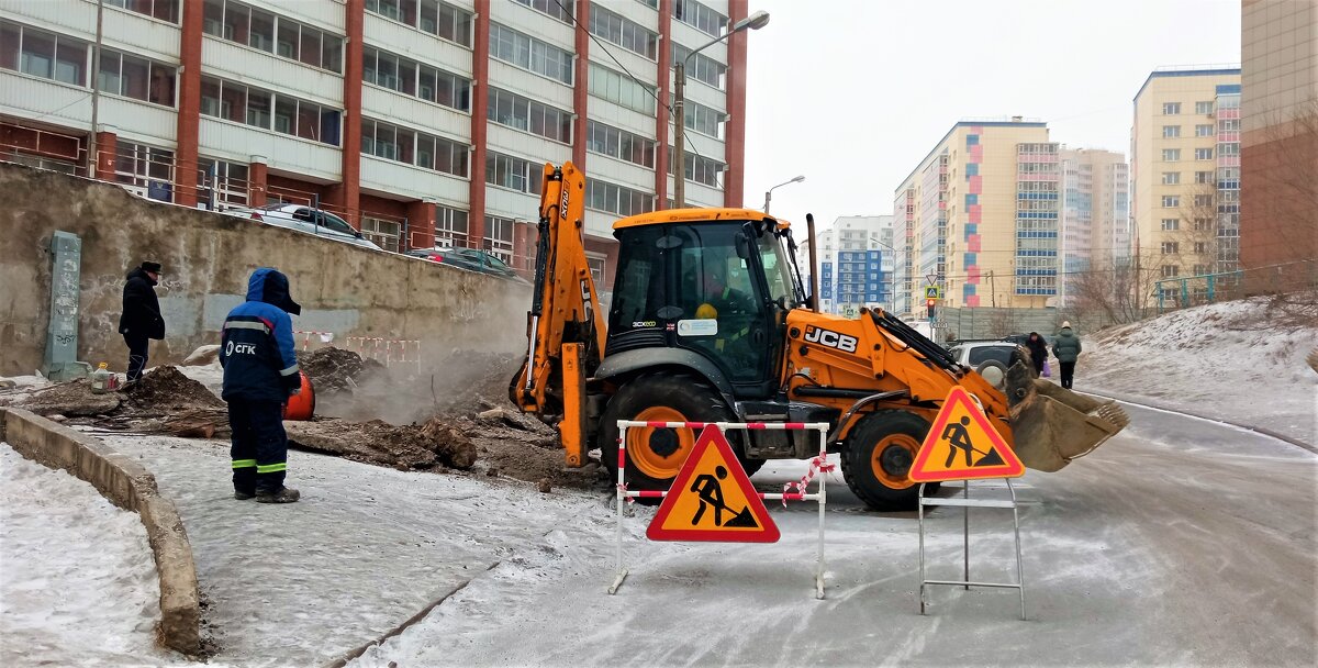 Порыв на теплотрассе - Василий 