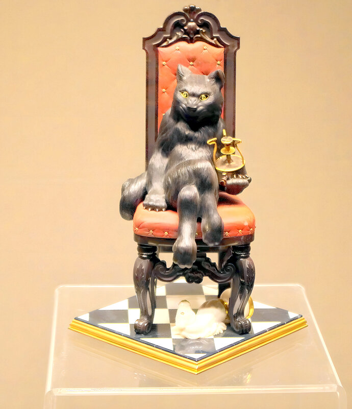 "Кот Бегемот" на выставке в Эрмитаже. - Валерий Новиков