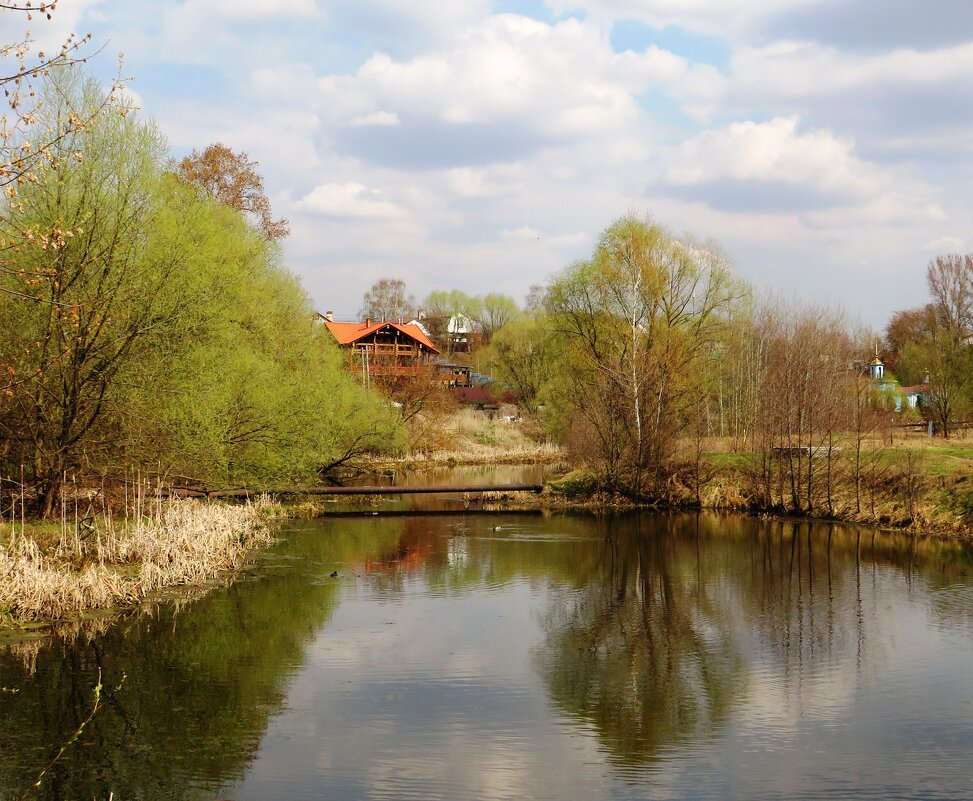 Весна на загородной речке - Андрей Снегерёв