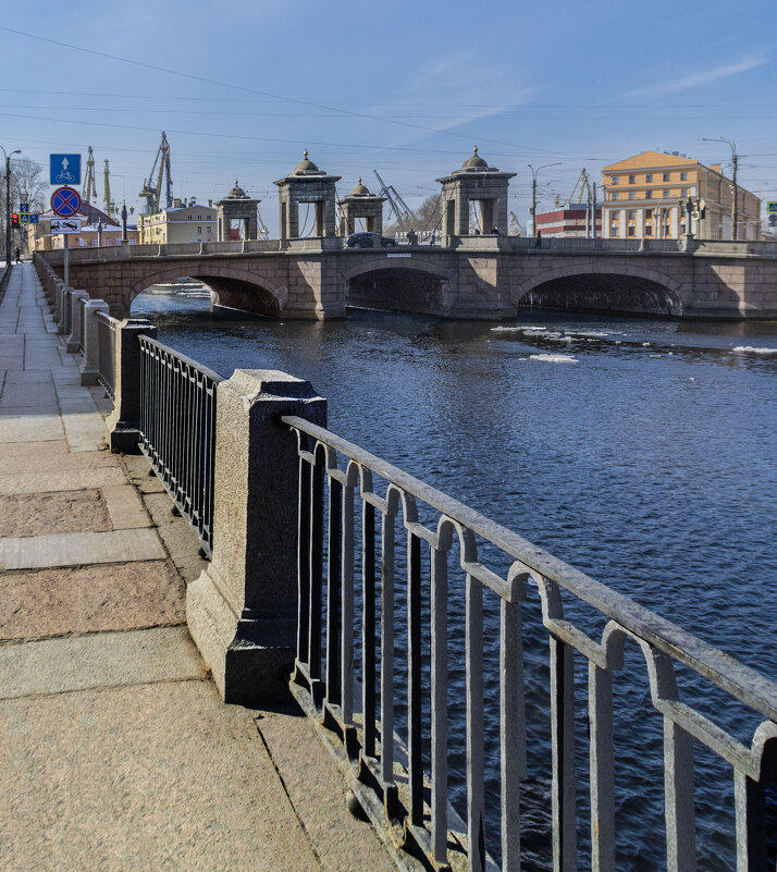 Калинкин мост в петербургской Коломне - Стальбаум Юрий 