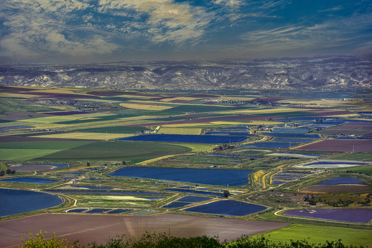 Гильбоа горный (хребет)  Израиль 2023г - ujgcvbif 