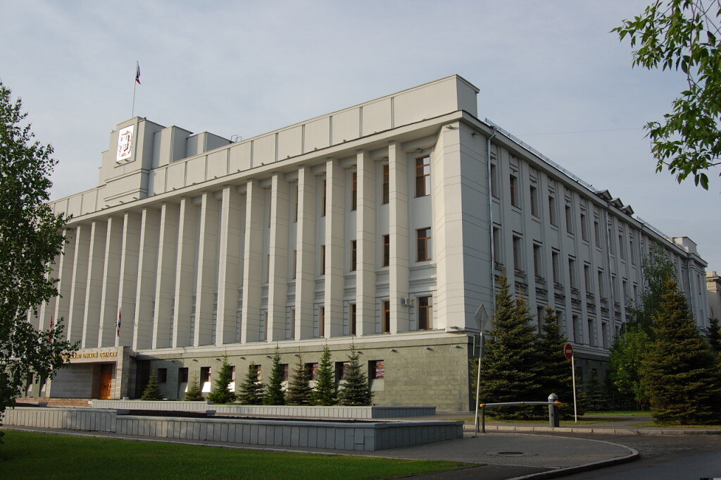 Здание Законодательного собрания Омской области. - Надежда 