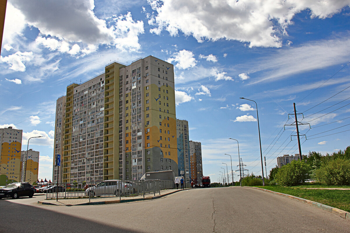 Микрорайон "Юг" в Нижнем новгороде. - Евгений Корьевщиков