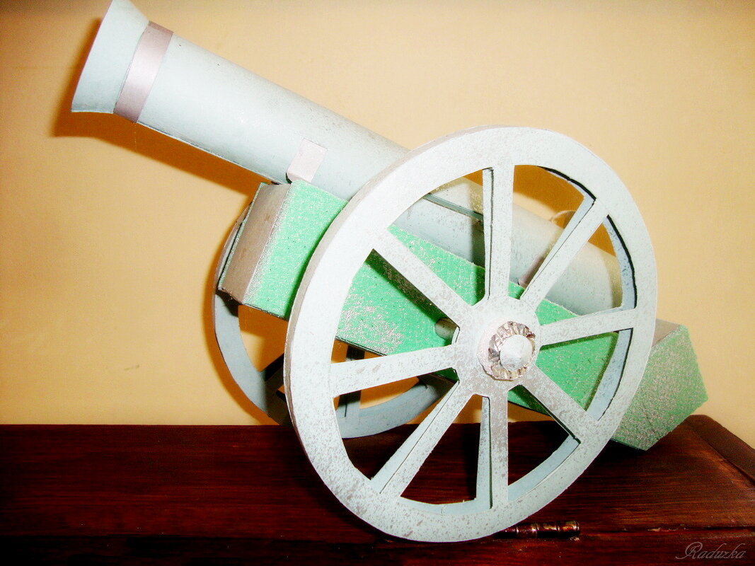 Макет пушки русского воина  1812 г. - Raduzka (Надежда Веркина)