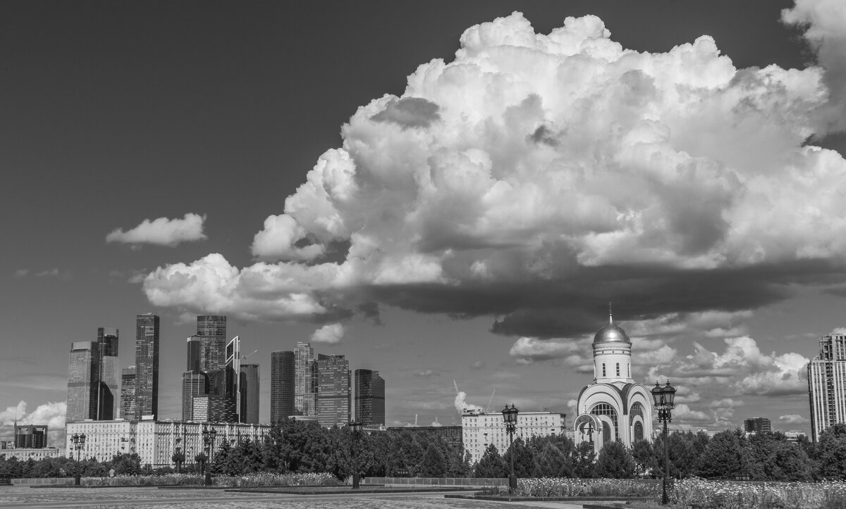 Москва  городской пейзаж - Сергей Парамонов