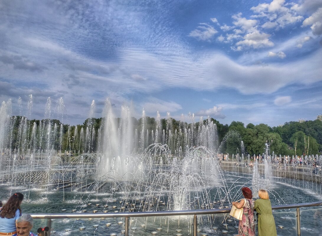 фонтан в парке Царицино - Валентина. .