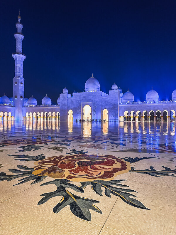 Мечеть шейха Заида в Абу-Даби - Дмитрий 