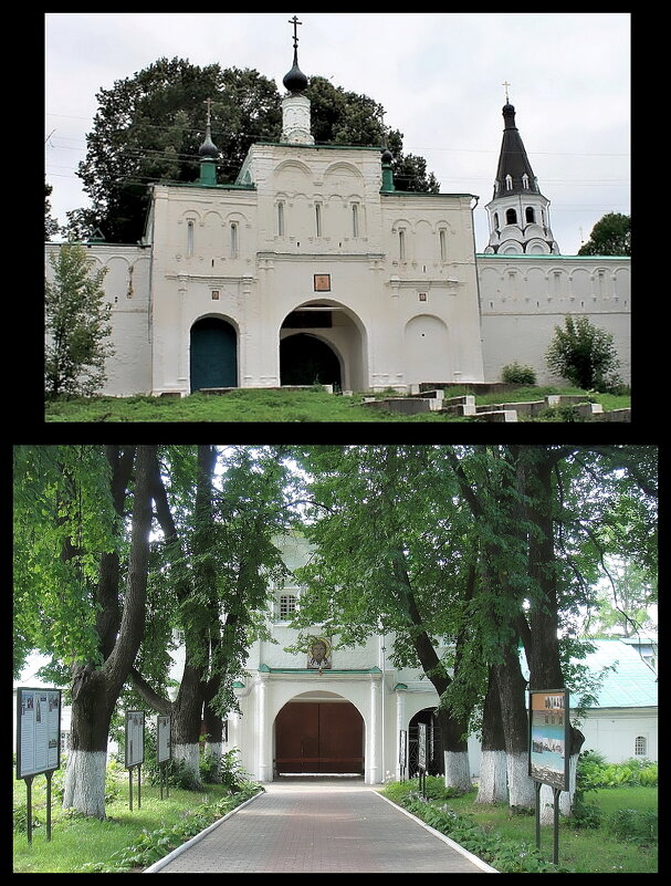 Надвратная церковь Феодора Стратилата (XVII в.)  в Александровской слободе. - Ольга Довженко