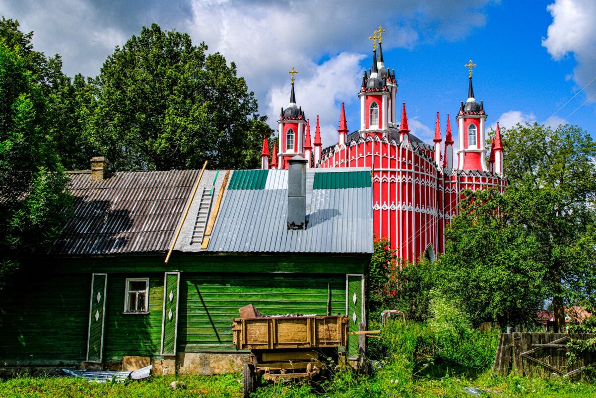 Преображенский храм в селе Красное - Георгий А