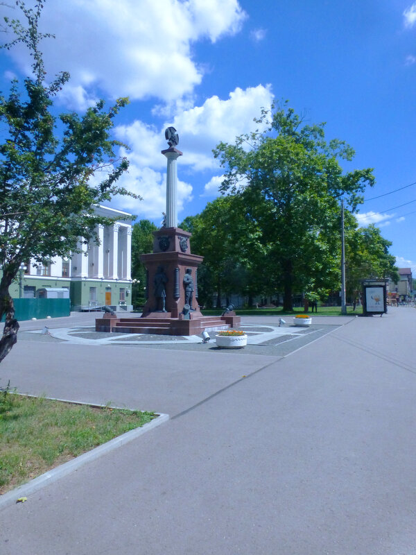 Памятник ополченцам всех  времён - Валентин Семчишин