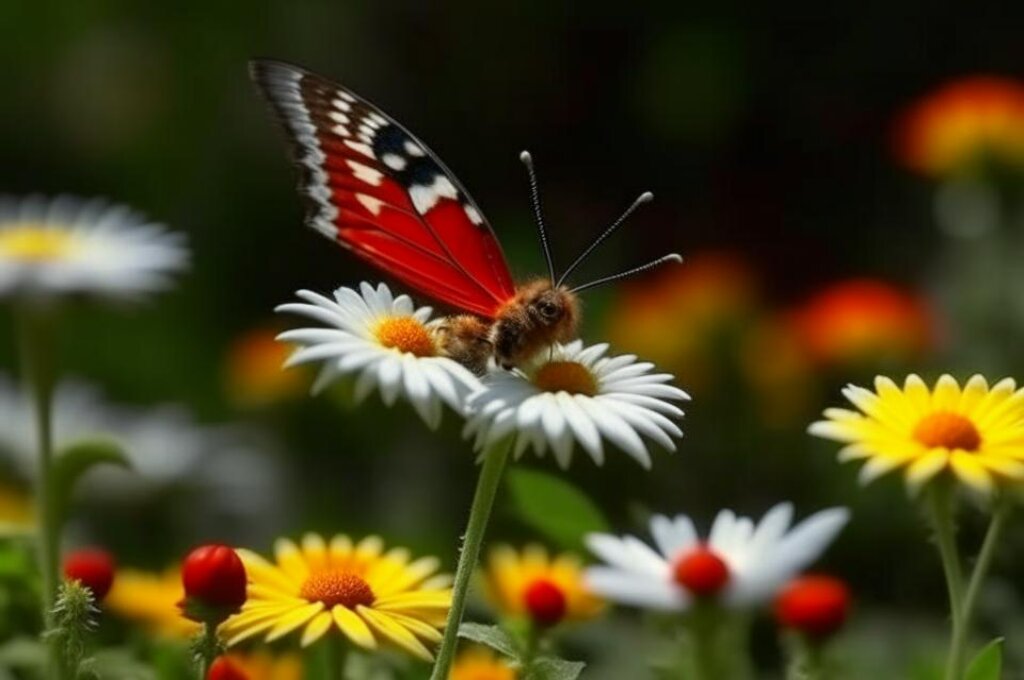 Бабочка на ромашке - Эдуард ***