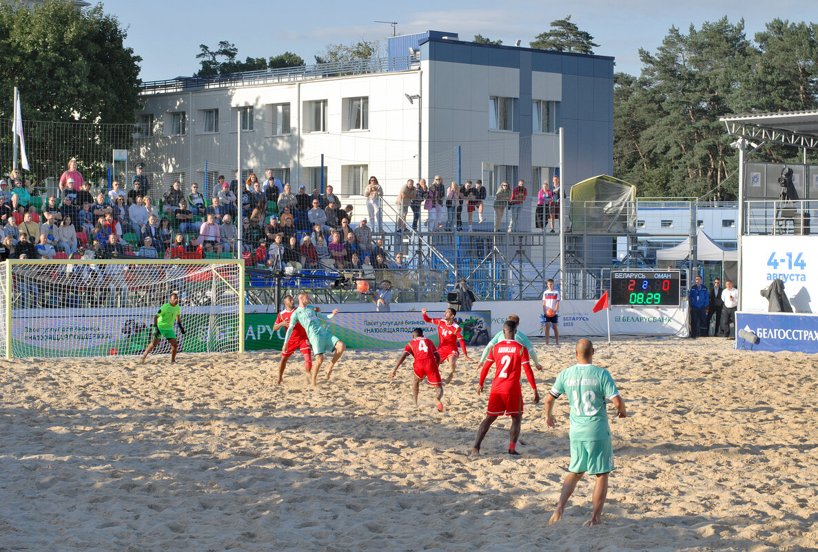Пляжный футбол, Беларусь - Оман - Светлана Былинович