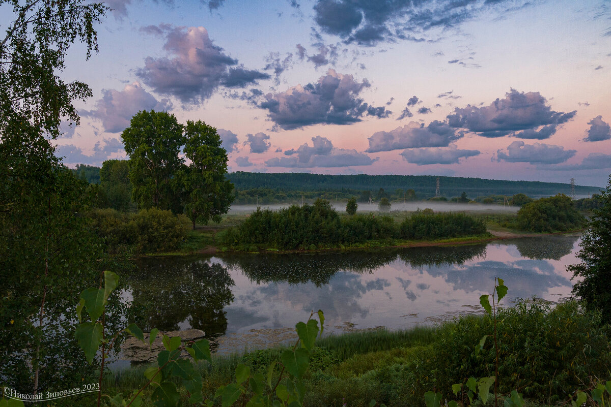 Река Ухта сегодня утром - Николай Зиновьев