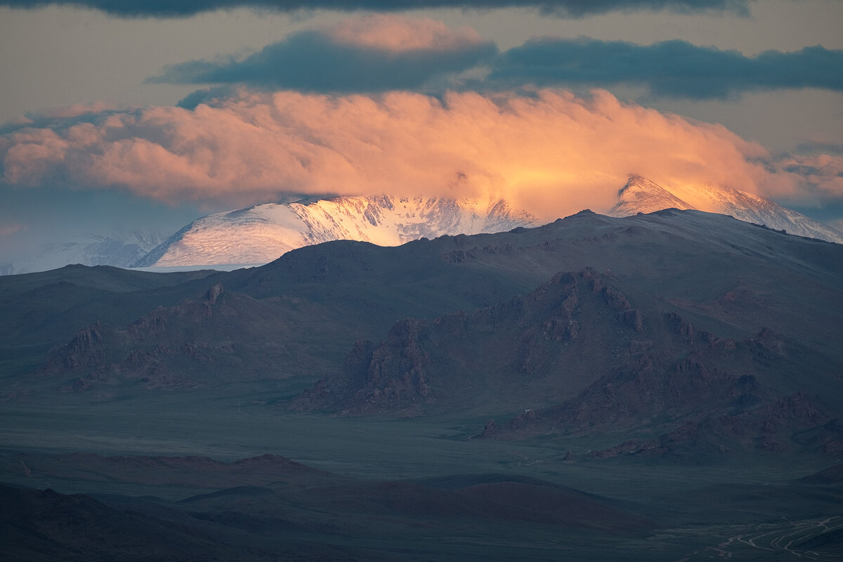 Рассвет в западной Монголии - Galina 