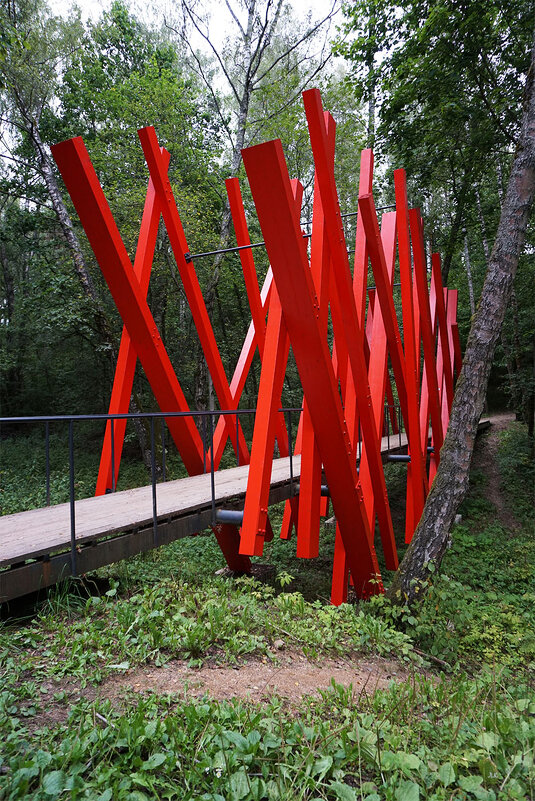 Мост "Красный лес" ... - Лариса Корженевская
