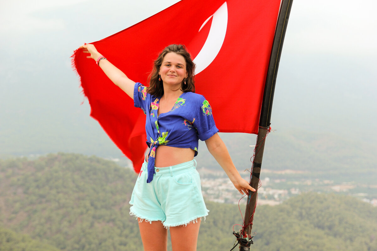 Турецкий флаг - skijumper Иванов