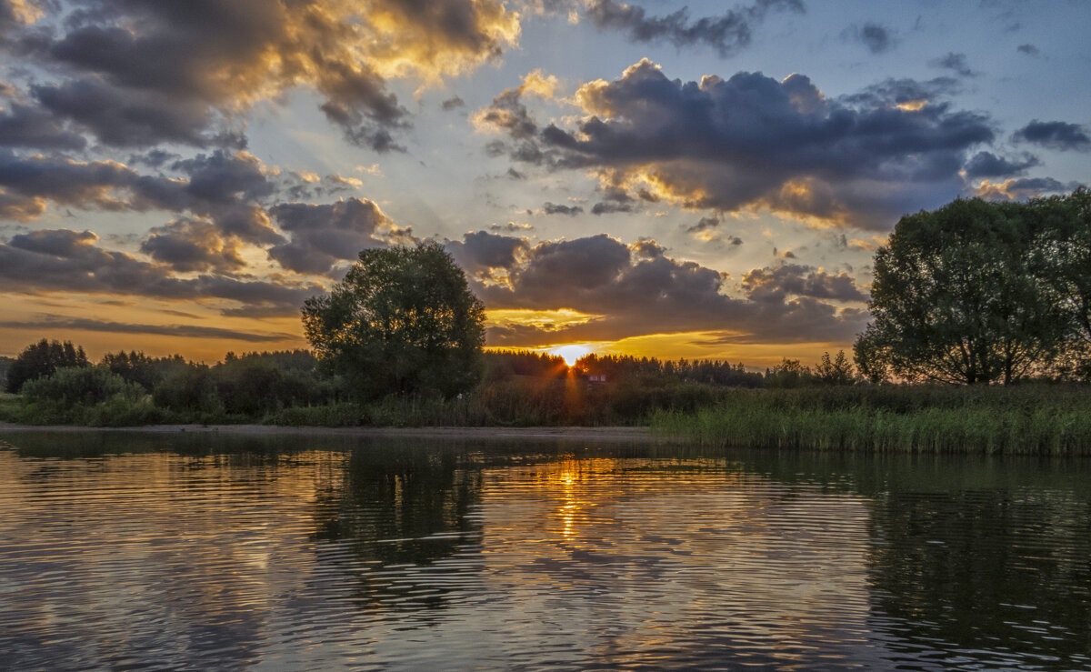 Рассвет на Плещеевом озере - Сергей Цветков