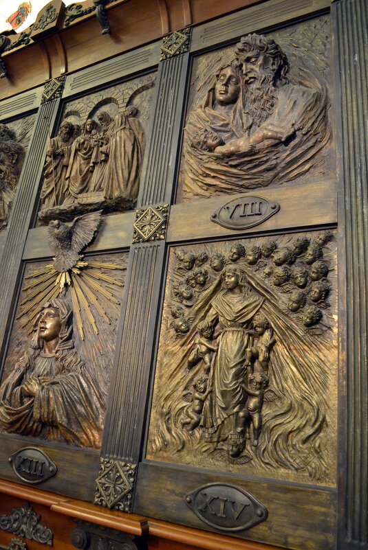 Фрагмент панно в кафедральном соборе Ронды - Ольга 
