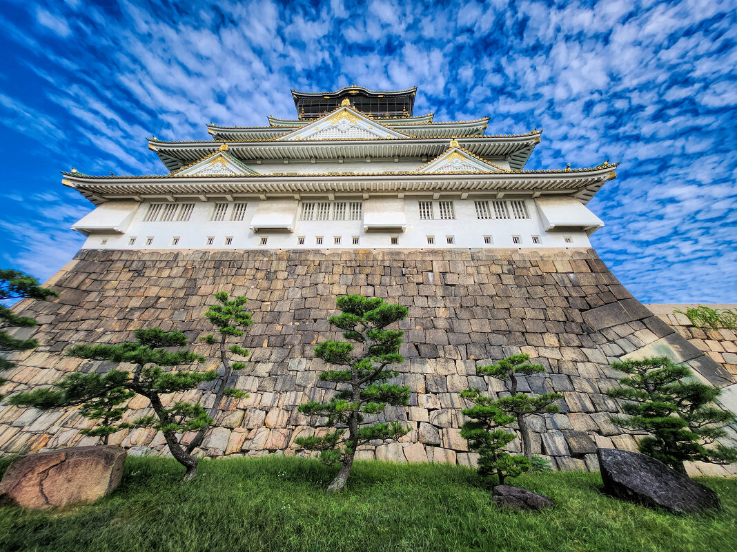 Замок в Осаке, Япония - Олег Ы