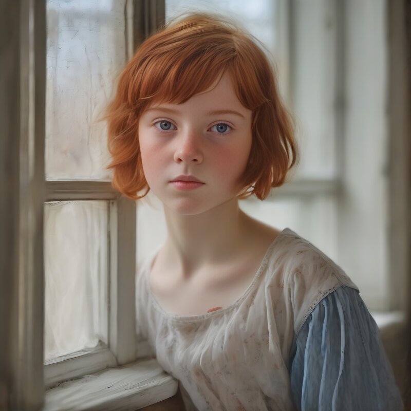 Портрет рыжей девушки - Алексей Соминский