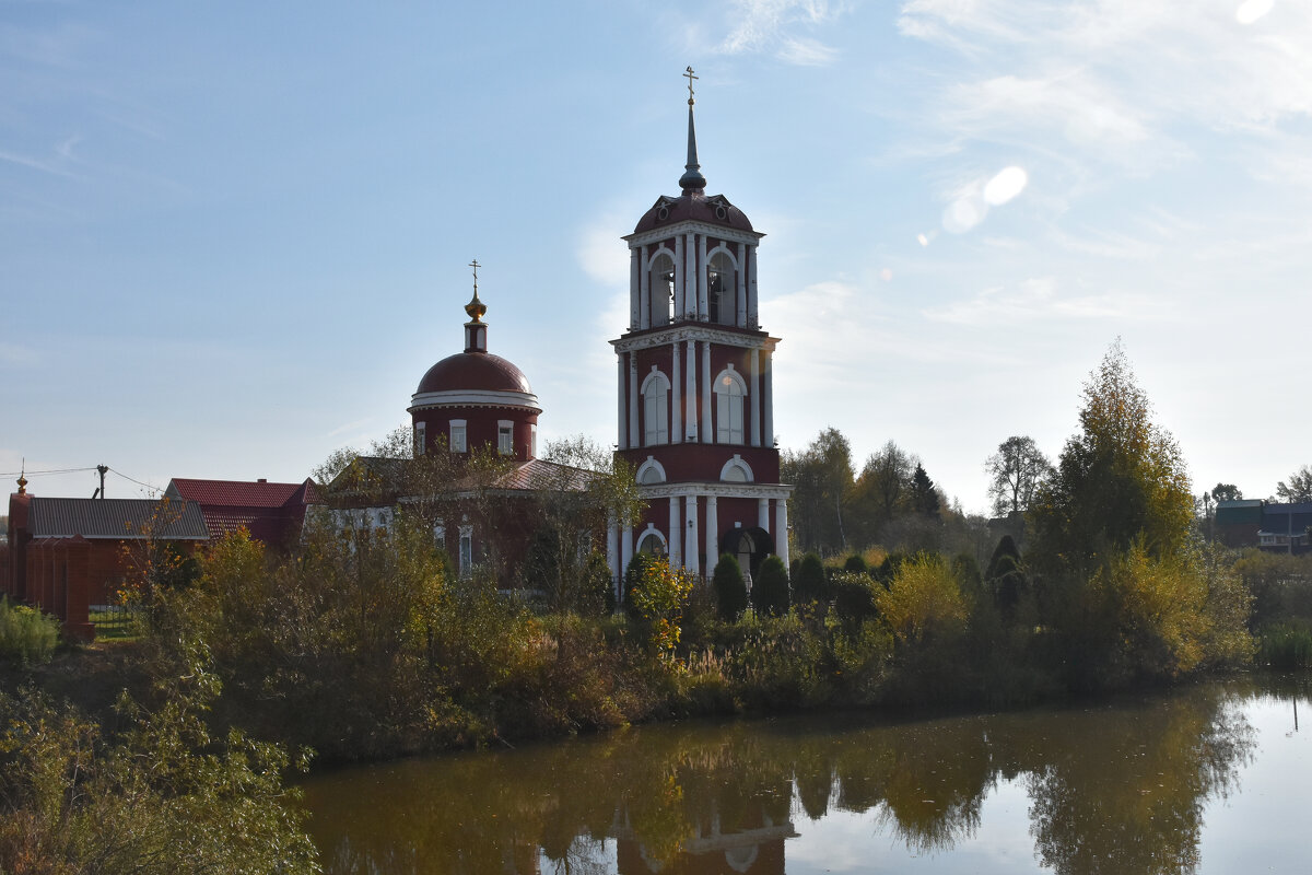 Московская область, городской округ Пушкинский, деревня Алёшино. Церковь Георгия Победоносца. - Наташа *****