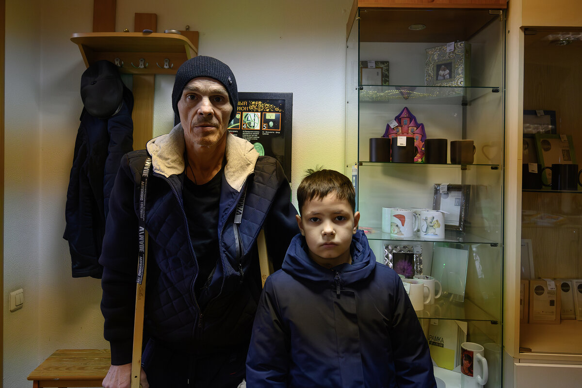 Раненый с внуком - Валерий Михмель 