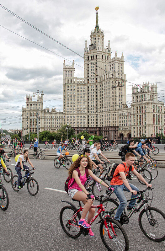 Московский велопарад - Дмитрий Балашов