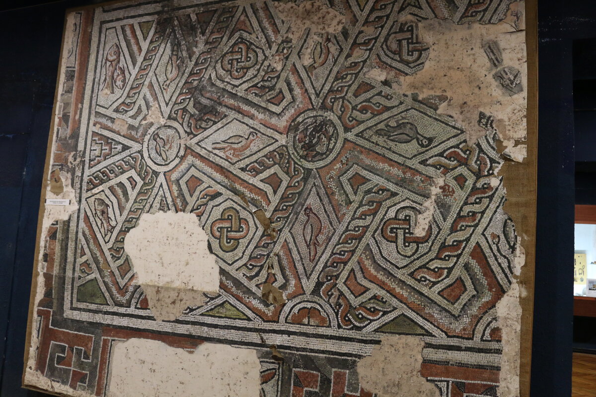Мозаика в археологическом музее Пицунды - Ольга 